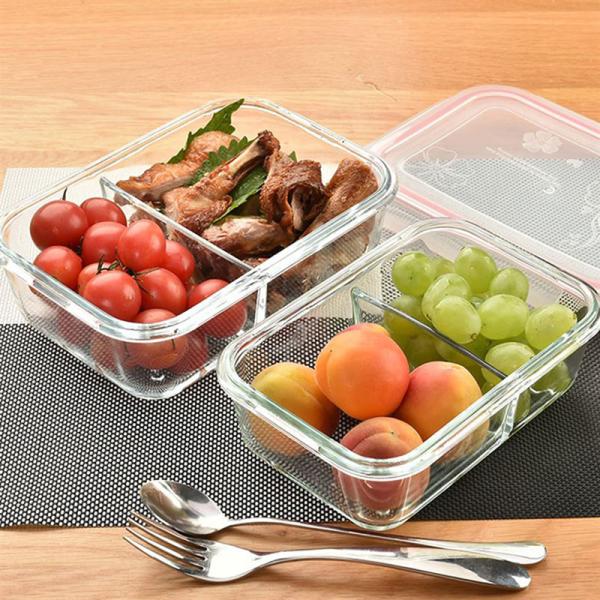 Escape o recipiente de alimento do vidro de Borosilicate da prova 1000ml 0.8mm