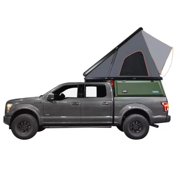 Custom Easy Set-Up Auto Camper Aluminum Rooftop Tent Waterproof Hard Roof Tents for Truck Jeep SUV-Pop-up Camping for Outdoor