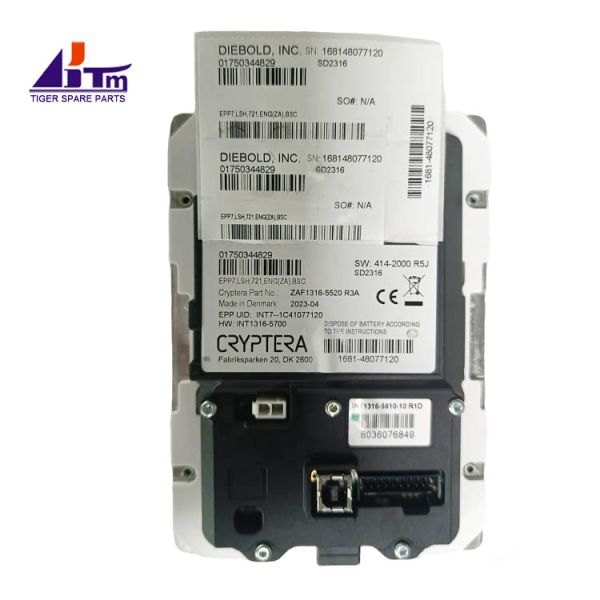 01750344829 1750344829 Diebold Nixdorf EPP7 BSC Keyboard ATM Parts