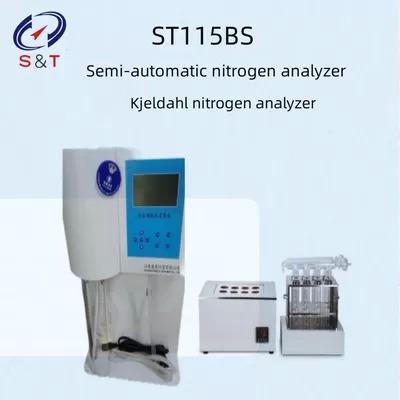 Semi Automatic Feed Testing Instrument Kjeldahl Nitrogen Analyzer For Feed Food Grain