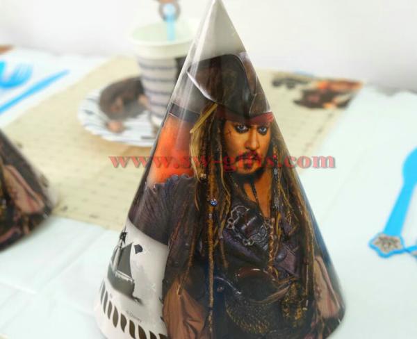 Pirates of the Caribbean Kids Birthday Party Decoration Set Party Supplies Baby Birthday Party Pack event party supplies