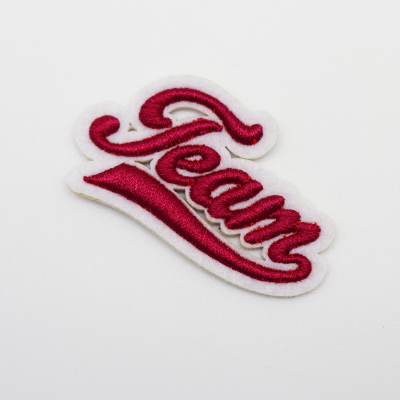 Personalized 3D Puff Embroidery Patch - Wholesale Iron on Heat Press Patch With Name, Letter, and Logo