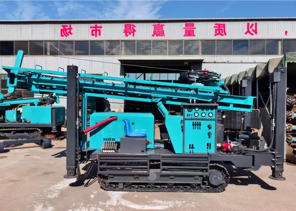 Machine de forage à percussion de 350 mètres, manipulation et déplacement faciles
