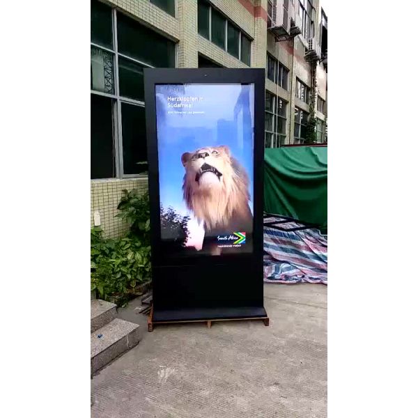 Android Lcd Elevator Outdoor Digital Signage 55
