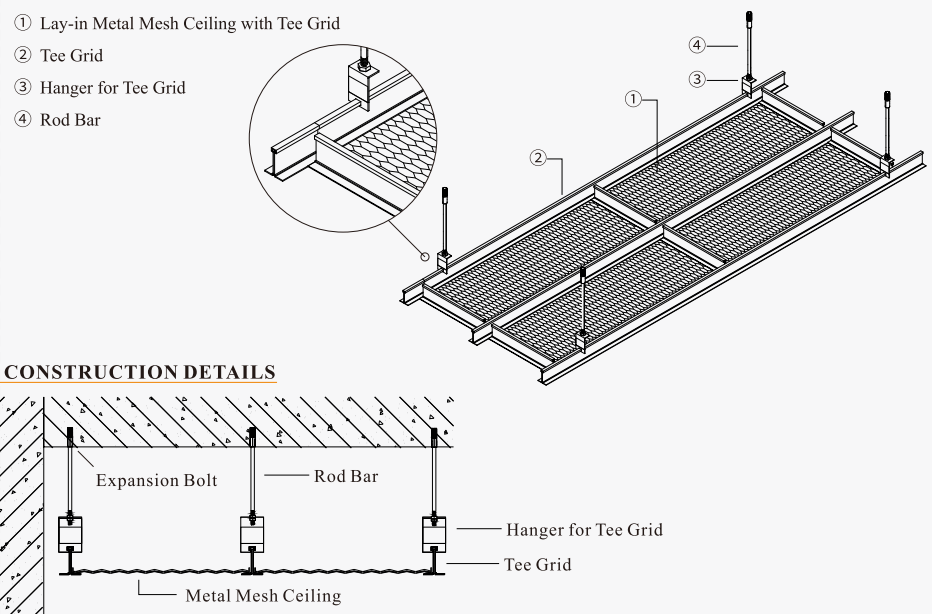 High Strength Decorative 2mm Thick Aluminium Ceiling Board