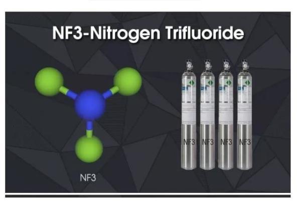 High Purity Industrial Grade Cylinder Gas NF3 Gas Nitrogen Trifluoride