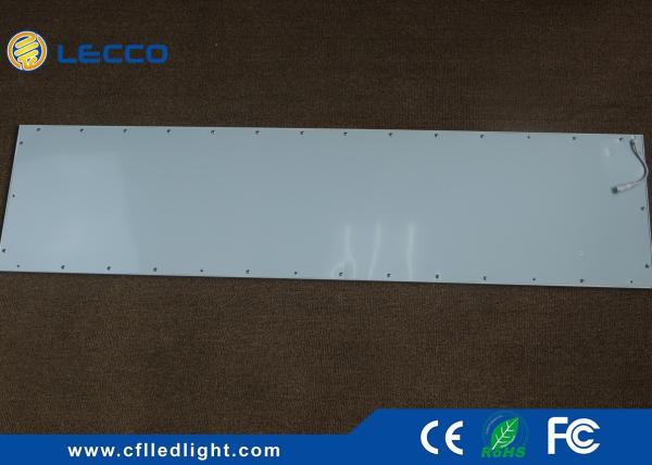 IP20 Cool White Flat Panel LED Lights 300 x 1200 High Lumens For Toilet / Supermarket