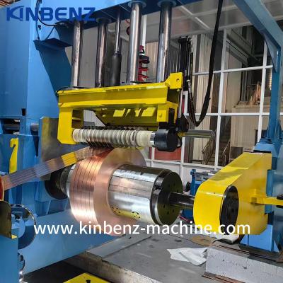 (0.2-2mm)X800mm Metal Slitting Line Copper Foil Metal Coil Slitter