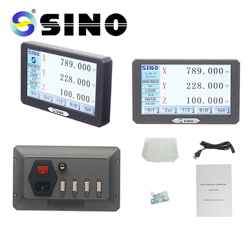 Дисплей Muti цифрового отсчета DRO LCD оси SDS200s 3 - кодировщик угла масштаба функции стеклянный линейный обрабатывает филировать на токарном станке