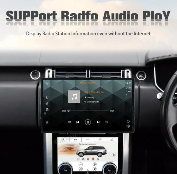 Touch Screen Android Car Radio For Range Rover Vogue L405 2013-2017 Unidade de cabeça GPS Navegação Multimédia Stereo Player