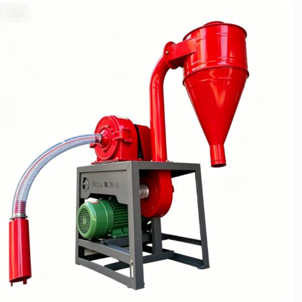 Self Priming Grain Crusher Grinder Automatic Feeding Crushing Grinding Feed Equipment