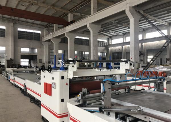 HPL Acrylic Lamination Machine PUR Hot Melt Laminating Machine PVC PET 70KW