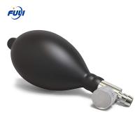 Bomba da liberação do ar do bulbo da pressão sanguínea do Sphygmomanometer com a bola do látex do punho das válvulas NIBP do metal