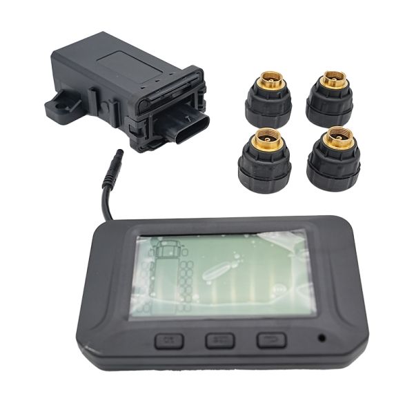 6-26 Wheels Commercial Vehicle TPMS Tire Pressure Monitoring System Waterproof Design