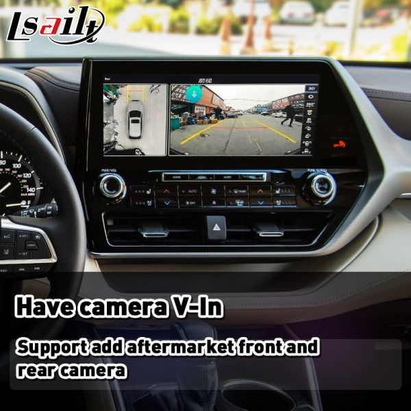 Lsailt Wireless Android Auto Carplay Interface for 2020-Present Toyota Highlander