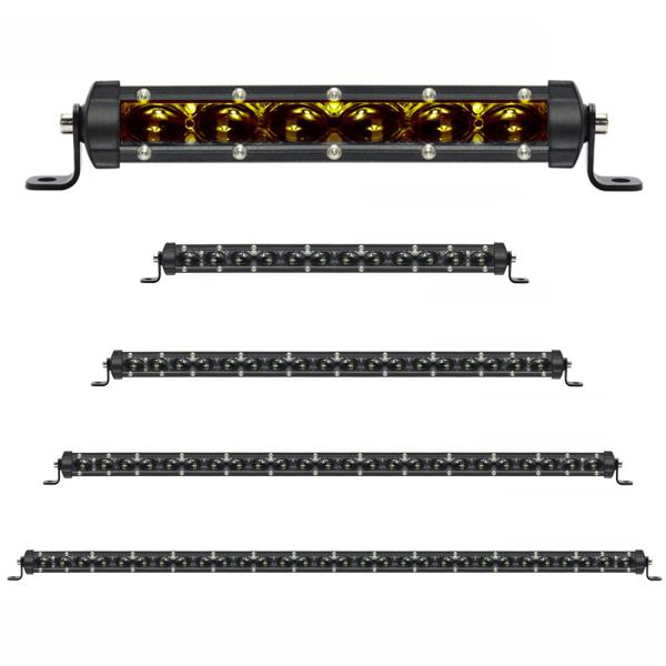 Super Slim 6D 60W 14 Inch Driving Lamp for Car Trailer Trucks Boat SUV ATV 12V 24V 4x4 Offroad Waterproof Led Work Light
