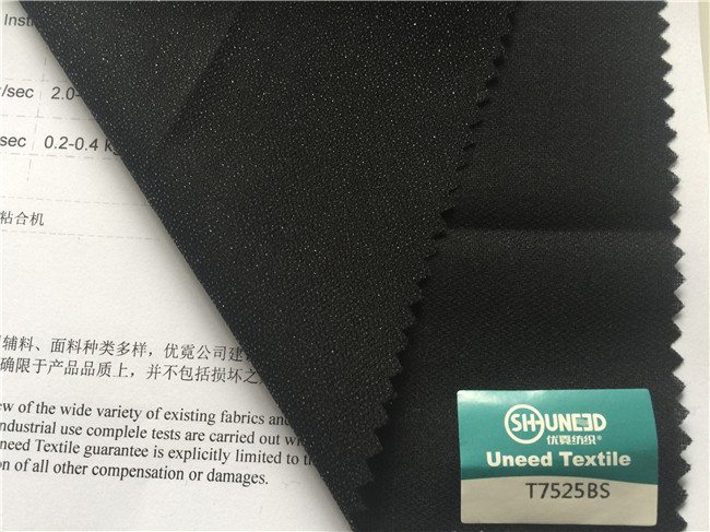 Double Dot Pa Coating Twill Weave Lining And Interlining Cloth Eco - Friendly