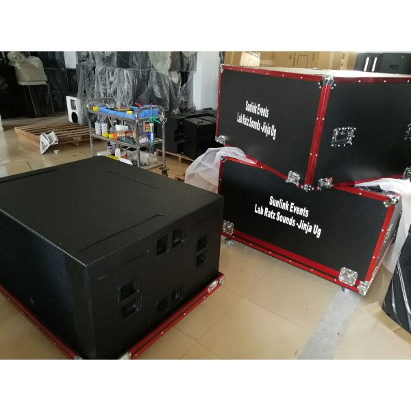 High SPL Plywood loudspeaker 2 x 18