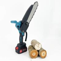 Manette supérieure 12 pouces électrique petite scie à chaîne rechargeable 21v batterie au lithium