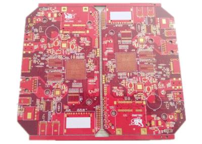 PCBA 4 Layers FR 4 Red Soldmask PCB Assembly service Heavy Copper PCB