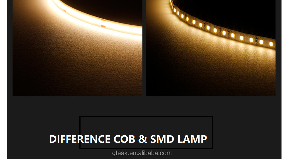 Decorative Background indoor flexible led strip Light rgb white warm blue color 5V 12v 24V  5M  Luminous cob led strip light
