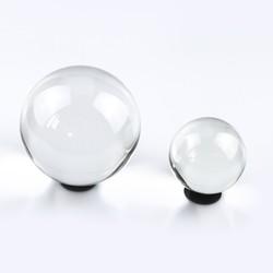 Da flor acrílica 100mm transparente da resina da bola do peso de papel 70mm das bolas da resina dos ofícios flor acrílica personalizada da bola dentro do acrílico