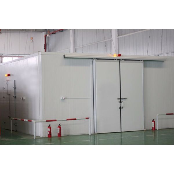 a porta do armazenamento frio de 800*1800mm parte o desempenho excelente da isolação da selagem da aparência bonita