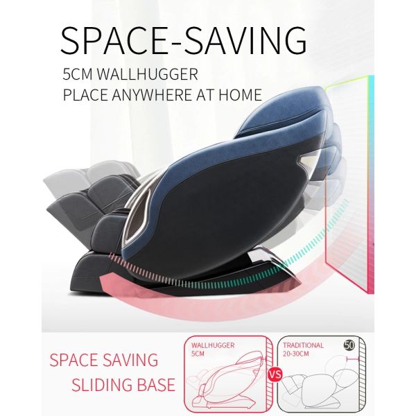 LCD 3d Zero Gravity Recliner Massage Chair Sl Track ROHS