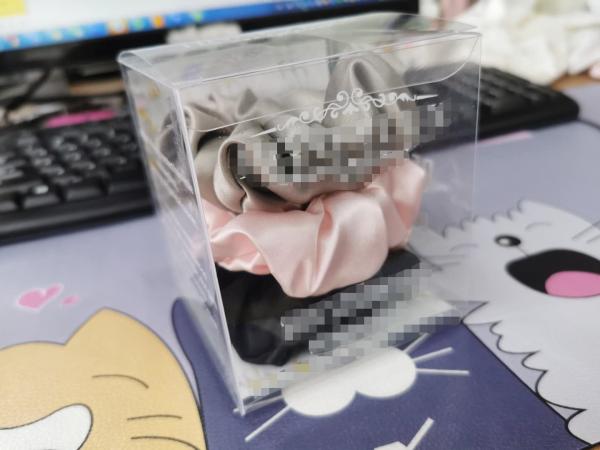 Double Side 25mm Mulberry Silk Scrunchies For Hair Private Logo