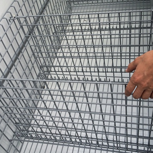 900L Супермаркет Глубокая грудная морозильница Мороженое Дисплей Замороженная пища морозильница