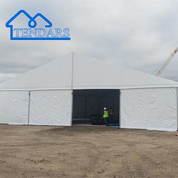 10x15m Heavy Duty Marquee Tent Reinforced Alloy Clear Span 850g/m² Heavy Fabric for Commercial Events