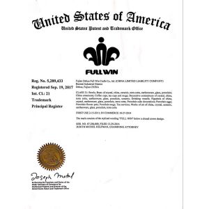 Xiamen Full Win Import And Export Co.,Ltd. Certifications