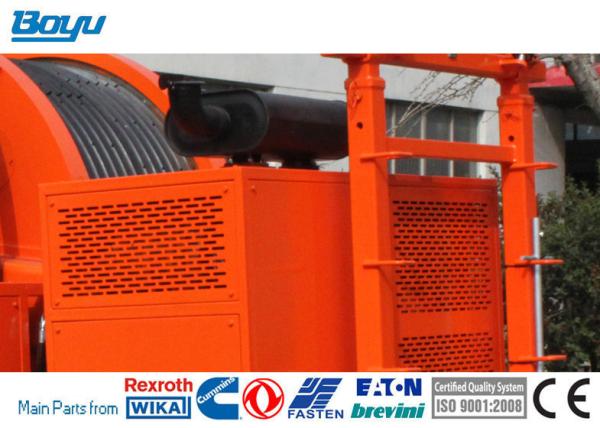 Cable Pulling Hydraulic Tensioner Conductor Stringing Equipment Hydraulic Cable Tensioner