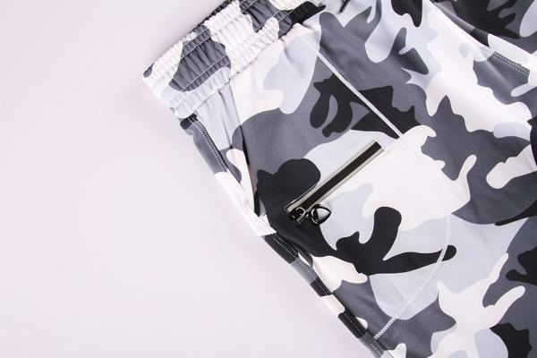 Stockpapa Casual Ladies Camouflage Yoga Pants Elastic Waist Camo Pants Women