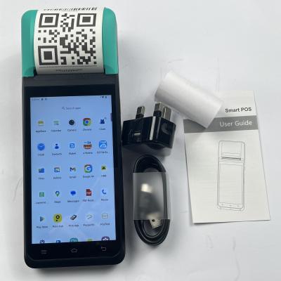 Dual SIM POS Android Device Speaker Enabled Handheld Restaurant POS System Customized