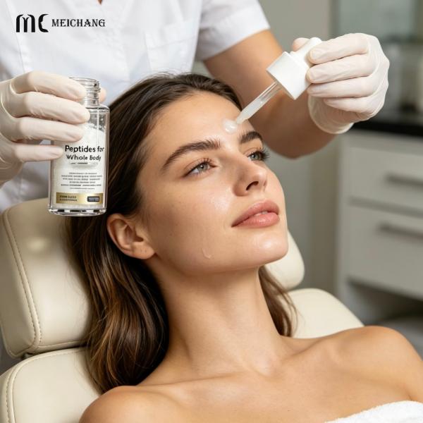 Dual-Chamber PETG Ampoule Bottle with Fresh-Mix Technology for Medical-Grade Peptide Serum in Eco-Friendly Packaging