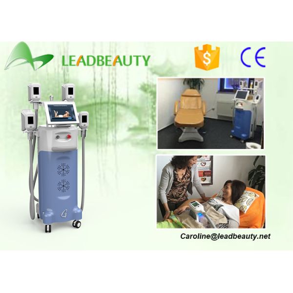 Hot in USA!Fat freeze 4 heads cryolipolysis cavitation rf weight reducing machine