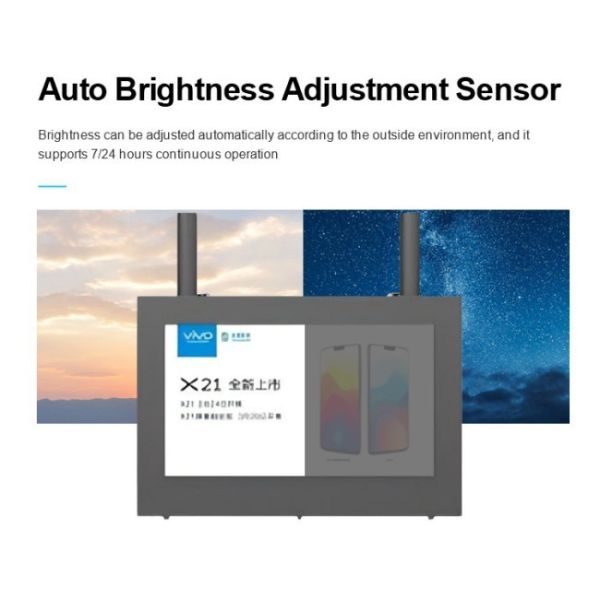 55 inch hanging high-definition dual screen advertising all-in-one machine