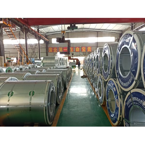 OEM HDGI GI Roof Sheet Regular Spangle 610mm Colored Gi Sheet