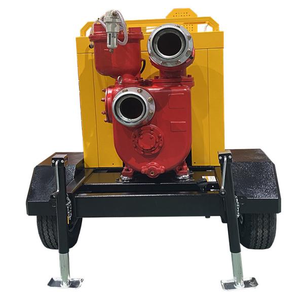 Flood Control Water Pump Reliable Self Priming Pump Small Diesel Motor Pump for Construction