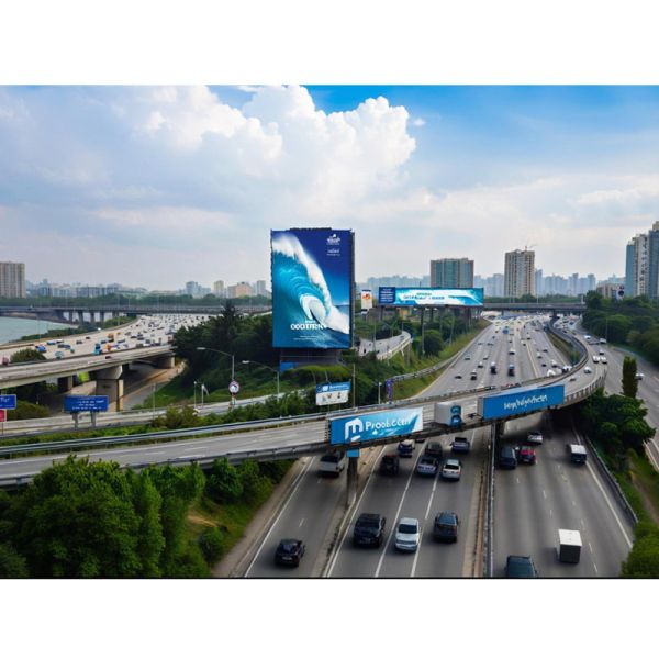 Customized Micro 3D Outdoor Wall LED Display Screen for City Construction Scenic Spots