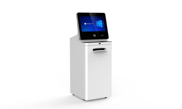 Kiosque de billet de service d'individu de client
