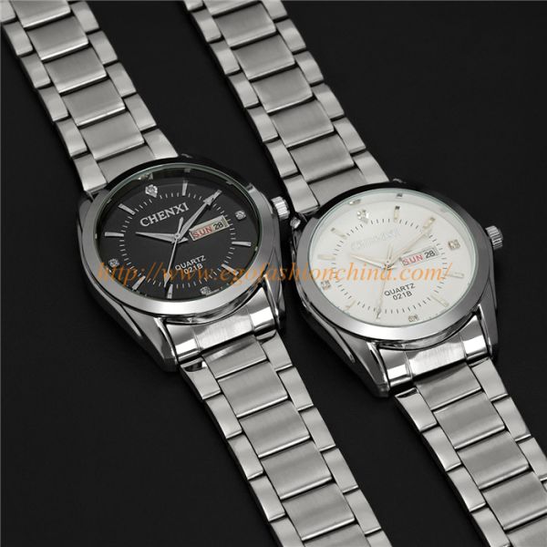 021B Round Case Stainless Steel Caseback Watch Original Japan Watches Wholesale Men Watch