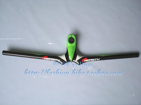 HB-NT14bicycle parts full carbon bicycle handlebar cycling MTB bike handlebar in green