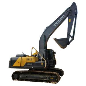 Original Used Volvo Excavator Crawler Ec210 Secondhand 21t Excavator