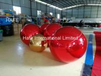 Ballon gonflable volant rouge de miroir d'hélium de la couleur 15ft pour la décoration de Noël