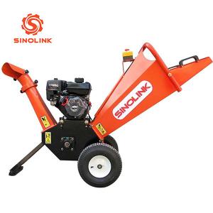 Portable Wood Chipper Machine Heavy Equipment Forestry Machinery 212cc chipper