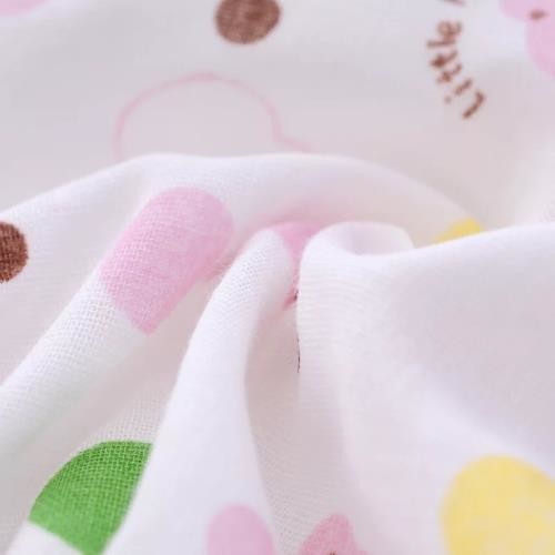 Soft Pure Cotton Handkerchiefs Anti Bacterial Muslin Bamboo Easy Wash / Dry