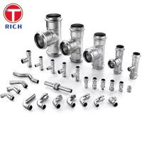 304 Acero inoxidable igual Tee Accesorios para tuberías de compresión de mecanizado CNC