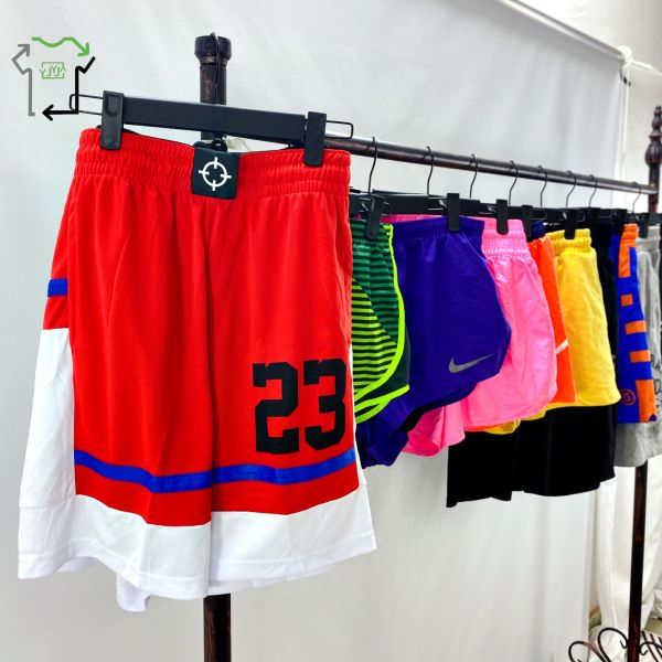 Soft Breathable Used Brand Clothes Sport Running Second Hand Women Brand Shorts